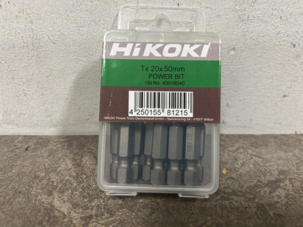 10x Hikoki powerbit TX-20 10-pack – foto 4 – kavel bij XL Auctions