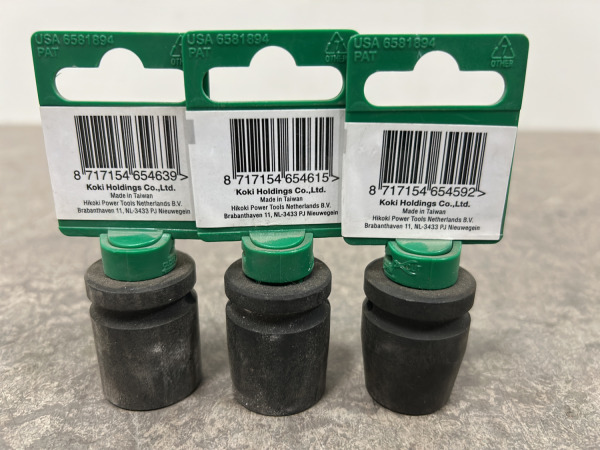 HiKOKI krachtdoppen- en magnetische dopsleutelset 8-delig – foto 9 – kavel bij XL Auctions