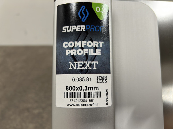 Super prof Comfort Profile Next 0,3x800mm – foto 7 – kavel bij XL Auctions