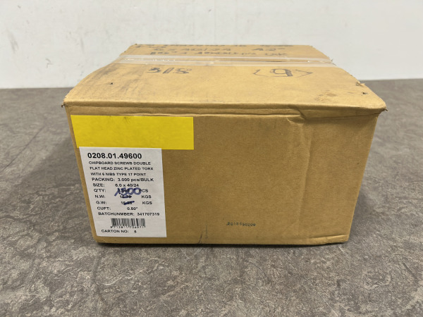 Doos Hoenderdaal spaanplaatschroef ø6×40mm TX25 – foto 3 – kavel bij XL Auctions