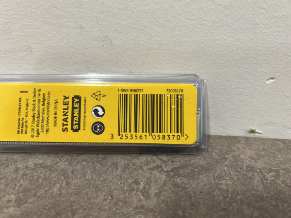 9x Stanley brads 15mm type J 1000-pack – foto 4 – kavel bij XL Auctions