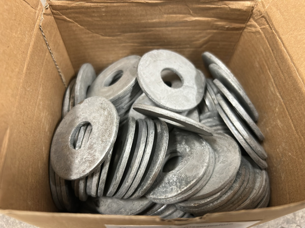 3x Doos carrosseriesluitringen M16 thermisch verzinkt – foto 5 – kavel bij XL Auctions