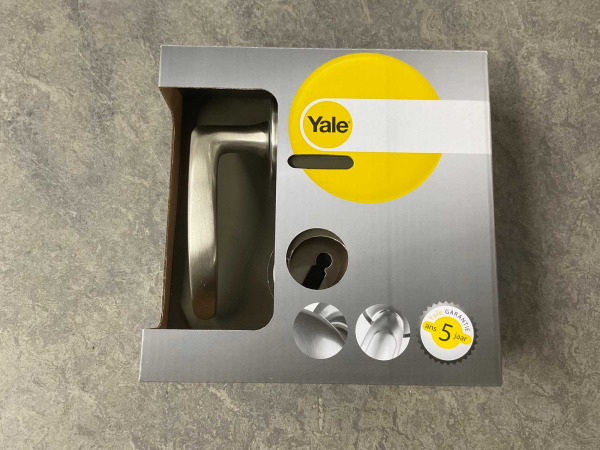 8x Yale deurkrukset Danilio mat vernikkeld – foto 5 – kavel bij XL Auctions