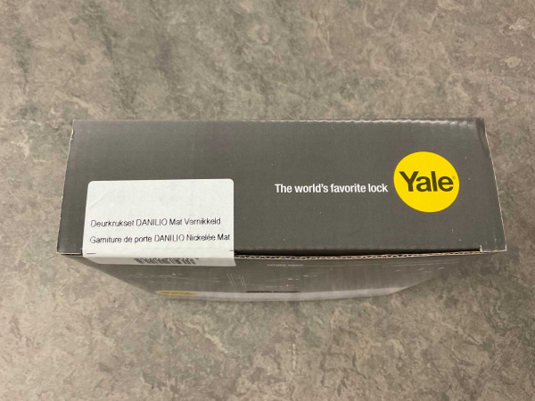 8x Yale deurkrukset Danilio mat vernikkeld – foto 6 – kavel bij XL Auctions