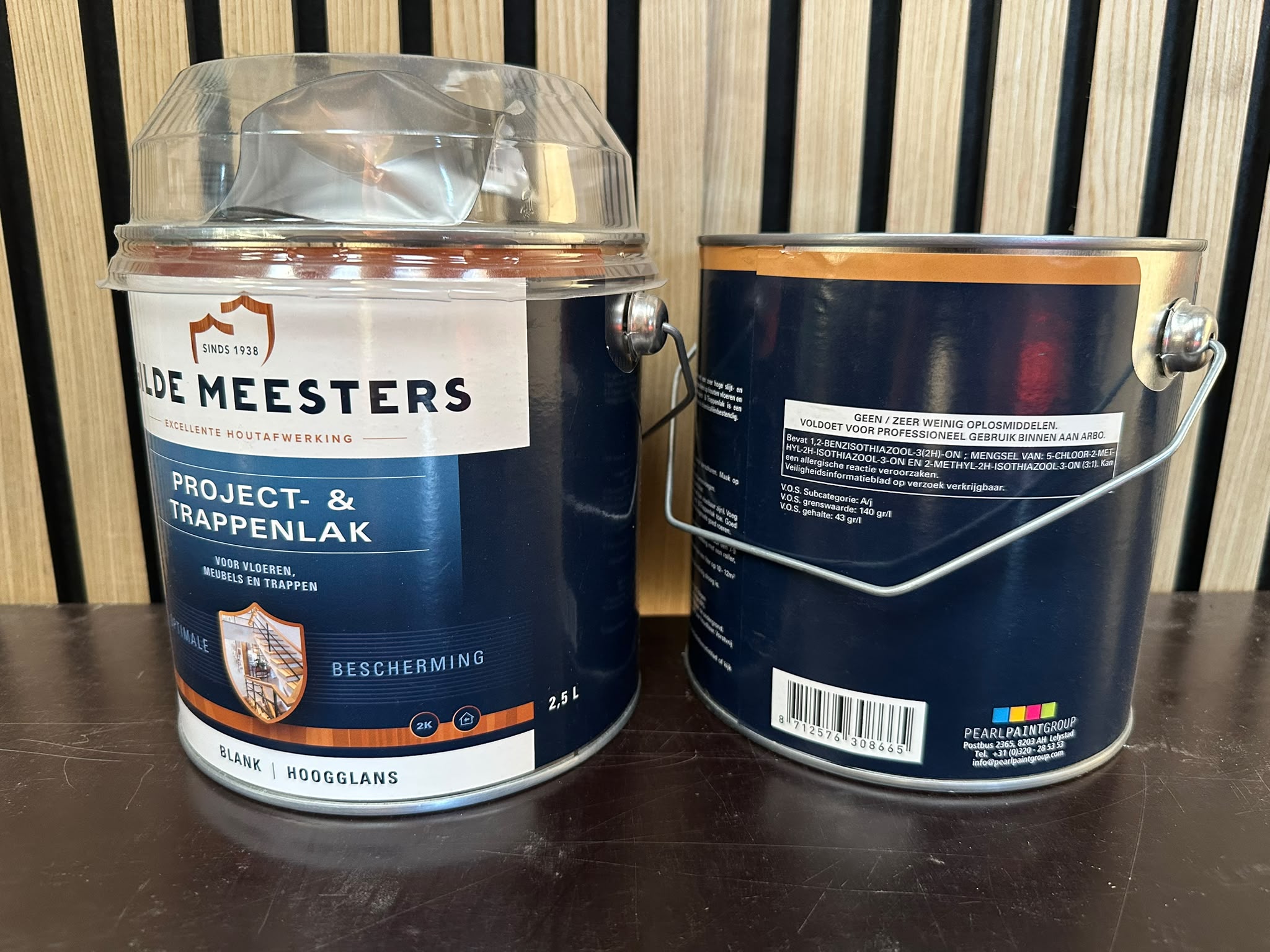 2x Gilde Meesters Project- & Trappenlak 2K 2,5L Hoogglans – foto 2 – kavel bij XL Auctions