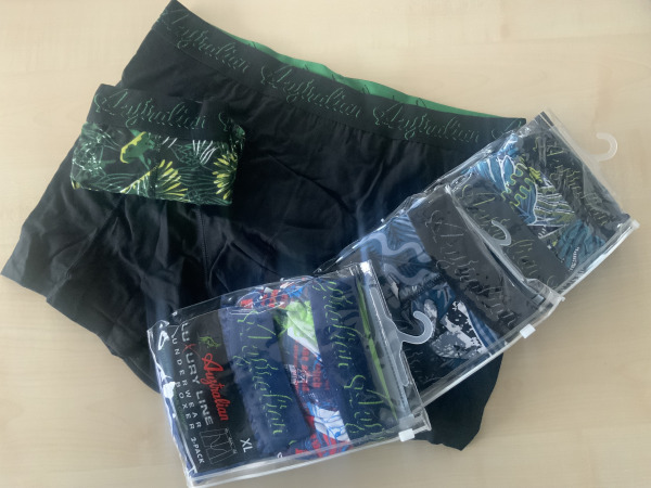 4 stuks Australian boxershorts maat S verrassingspakket