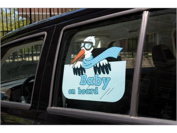 24x Raamsticker Baby on Board Jongen – foto 2 – kavel bij XL Auctions