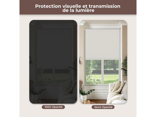 INT Easy Roller Blind BO Plain Cream 75x170cm – foto 2 – kavel bij XL Auctions