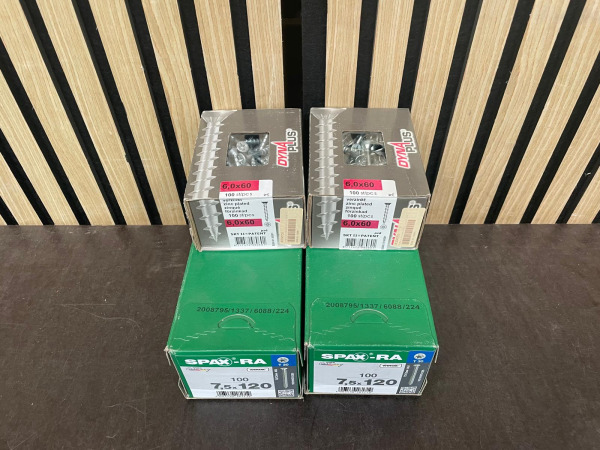 Partij Schroeven SPAX-RA & DYNA PLUS – 400 stuks – foto 2 – kavel bij XL Auctions