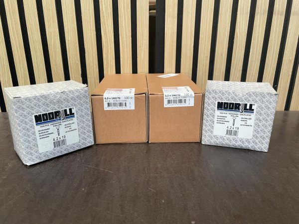 Partij Schroeven – 2.000x Noorill + 200x 6x140/70