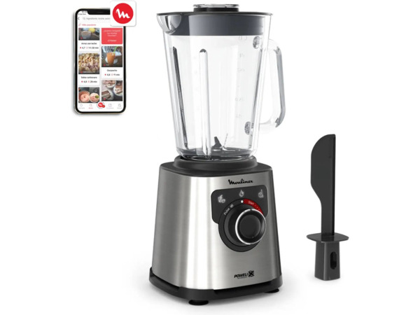 Moulinex - LM871 - Mixer - Grijs Staal - 1200 W - 1,5 L – foto 2 – kavel bij XL Auctions