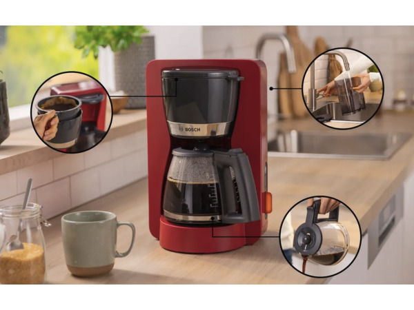 Bosch Koffiezetapparaat - ROOD - TKA4M234 – foto 2 – kavel bij XL Auctions