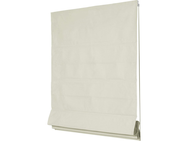 2x Intensions - Vouwgordijn Uni Creme - 60x180