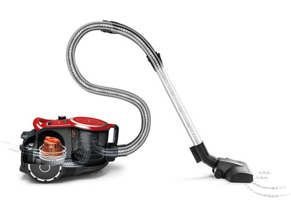 Bosch BGS41PET1 - Stofzuiger zonder zak - Rood – foto 2 – kavel bij XL Auctions