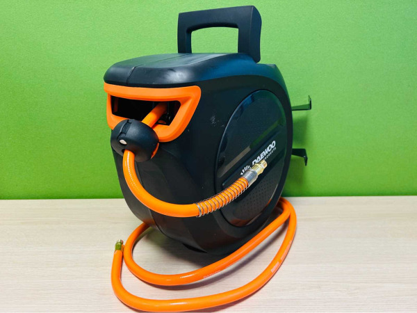 Daewoo luchtslanghaspel 20m automatisch oprolbaar DAPAHR20 – foto 3 – kavel bij XL Auctions