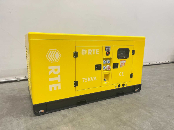 RTE noodstroom-aggregaat 75kVa diesel – foto 3 – kavel bij XL Auctions