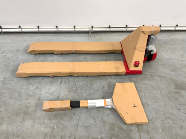 Palletwagen 2500kg 1140mm rood – foto 9 – kavel bij XL Auctions