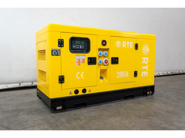 RTE noodstroom-aggregaat 25kVa diesel – foto 3 – kavel bij XL Auctions