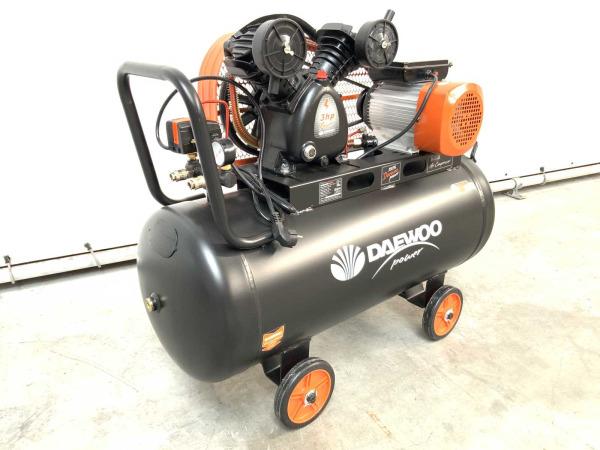 Daewoo luchtcompressor 100L DAAX100L – foto 2 – kavel bij XL Auctions