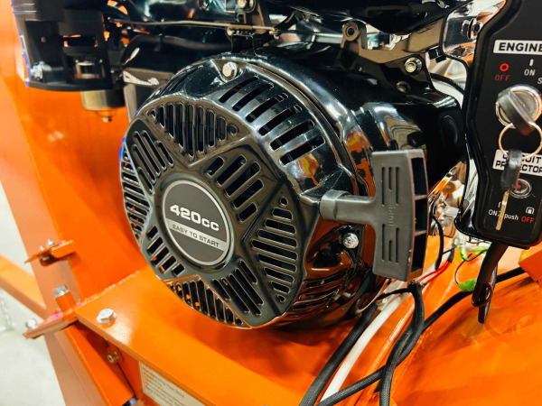 RTE houtversnipperaar 420cc 100mm GBK-150E – foto 9 – kavel bij XL Auctions