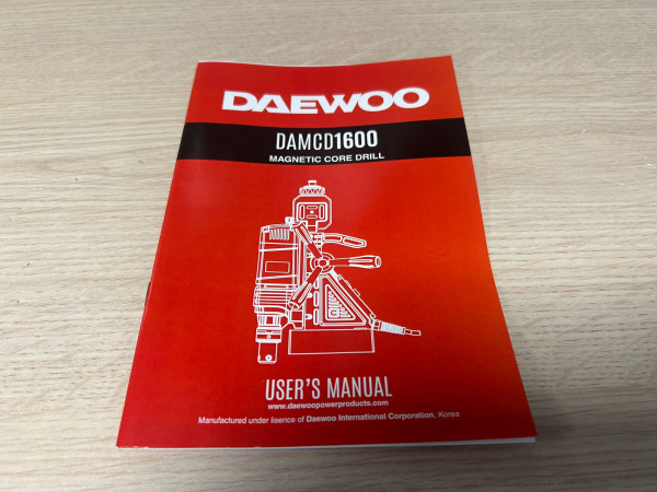 Daewoo kernboormachine magnetisch DAMCD1600 – foto 2 – kavel bij XL Auctions