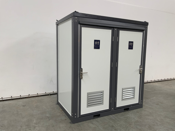 RTE sanitairunit dubbele toiletcabine 205x128x230cm – foto 3 – kavel bij XL Auctions