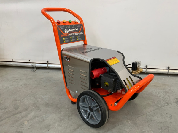 Daewoo hogedrukreiniger 200 bar 4kW DAW4000E-3 – foto 6 – kavel bij XL Auctions