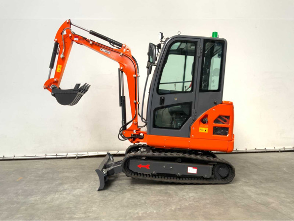 RTE mini graver met cabine CRE213 EURO5 – foto 8 – kavel bij XL Auctions