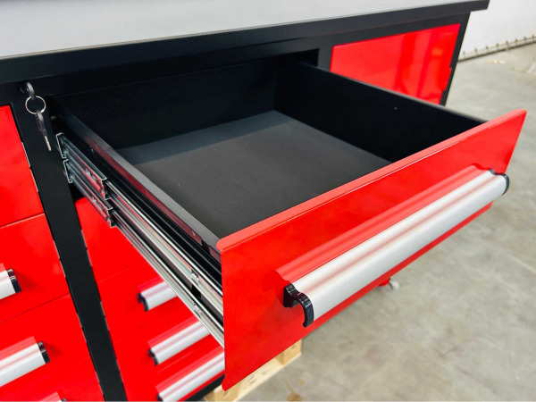 RTE garagewerkbank 223x65x110cm – foto 5 – kavel bij XL Auctions