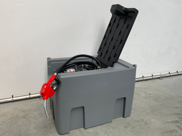 RTE mobiele dieseltank 400L met 12V pomp – foto 2 – kavel bij XL Auctions