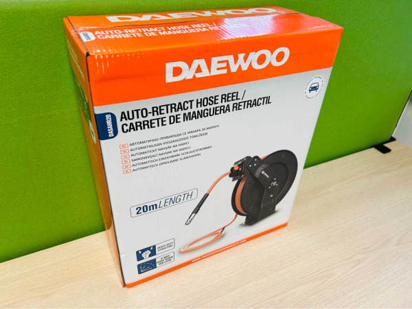 Daewoo luchtslanghaspel 20m DASAHR20 – foto 6 – kavel bij XL Auctions
