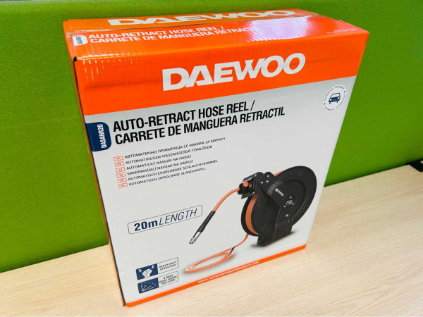 Daewoo luchtslanghaspel 20m DASAHR20 – foto 9 – kavel bij XL Auctions