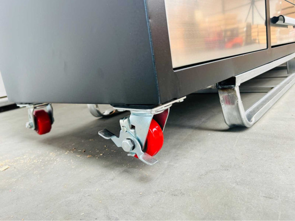 Garagewerkbank met opbouwkast 220x58x170cm – foto 10 – kavel bij XL Auctions