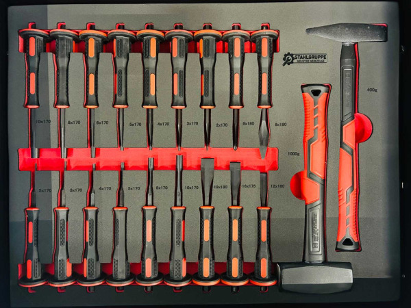 Stahlgruppe gereedschapswagen 327-delig SG2024 Special – foto 6 – kavel bij XL Auctions