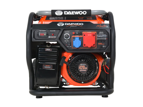 Daewoo benzine generator 6,5kW GDAX9250E – foto 2 – kavel bij XL Auctions