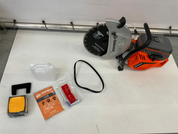 Daewoo betonzaag ø350mm 74cc DACNQ740S – foto 8 – kavel bij XL Auctions