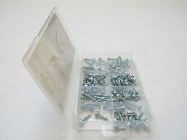 Assortiment Zelf Tappende Schroeven 120-delig – foto 2 – kavel bij XL Auctions