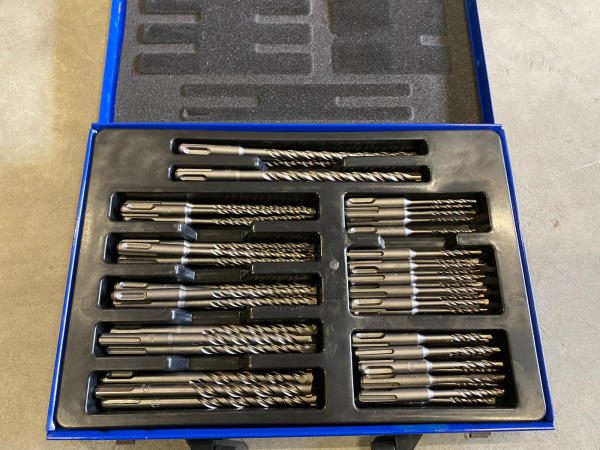 56-delige SDS Betonborenset – foto 2 – kavel bij XL Auctions