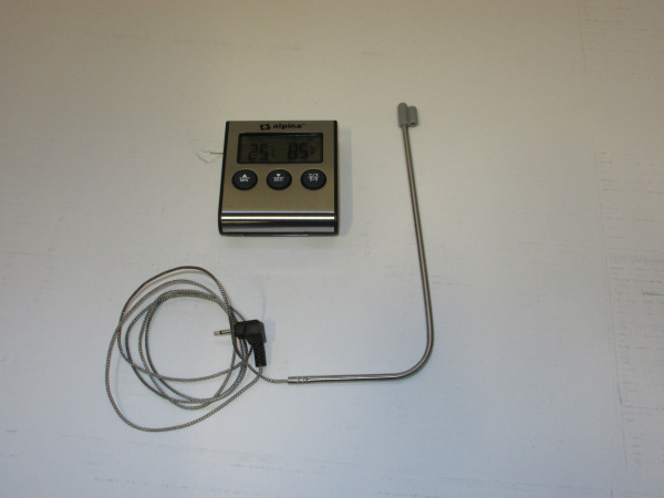 Digitale oven – Keukenthermometer en timer – foto 2 – kavel bij XL Auctions