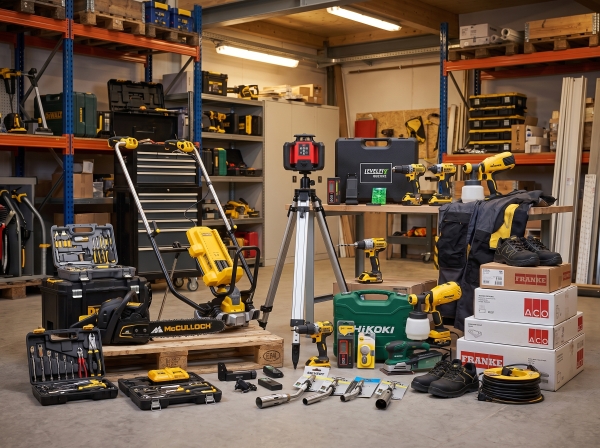 A-merk machines en gereedschappen | DeWalt, Stanley, Yale, McCulloch en meer!