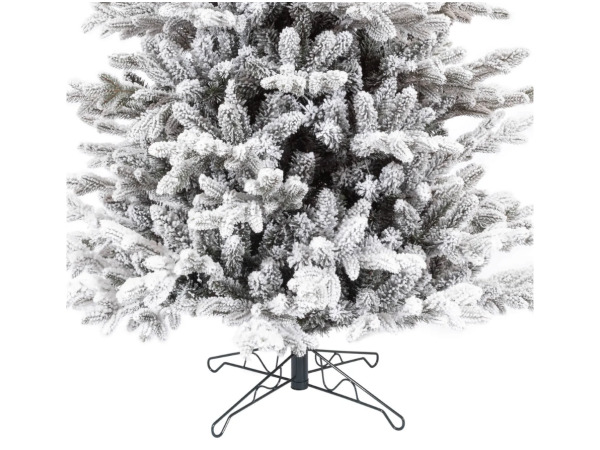 Luxe kunstkerstboom Djill Pine 185cm SNEEUW - NIEUW – foto 4 – kavel bij XL Auctions