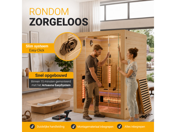 Infraroodcabine Aarhus 140 naturel – foto 7 – kavel bij XL Auctions