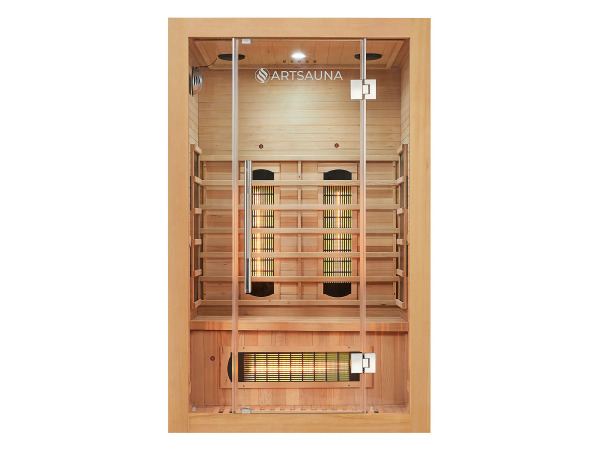 Infraroodcabine / Sauna Kiruna - 120x105x190 cm – kavel bij XL Auctions