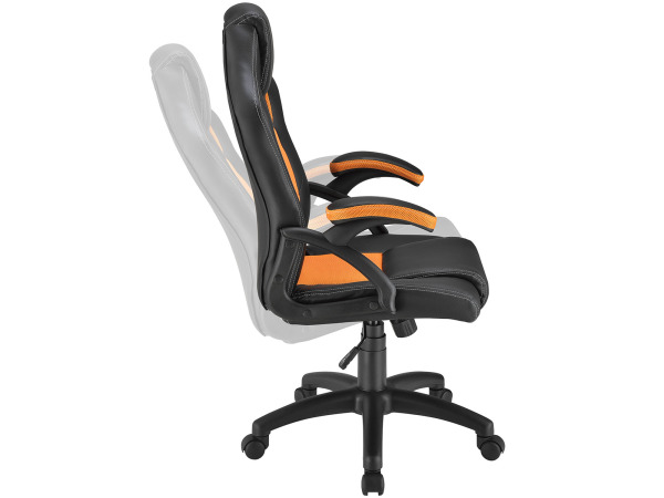 Racing Bureaustoel / Gamestoel Montreal - Oranje – foto 4 – kavel bij XL Auctions