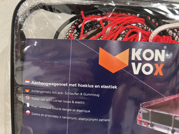 10x Konvox aanhangwagennet 1,5x2m met hoeklus en elastiek – foto 3 – kavel bij XL Auctions