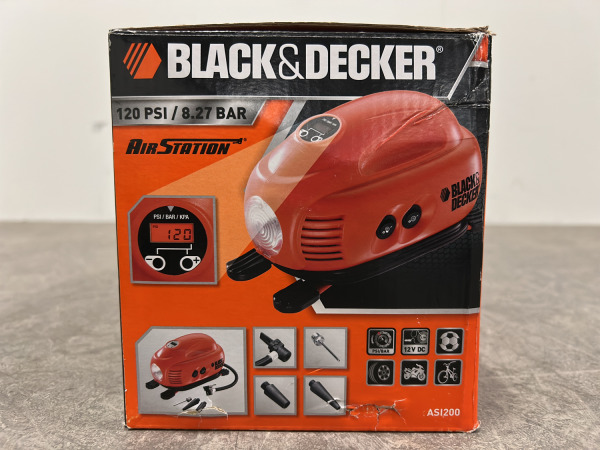 Black & Decker compressor 8,3bar ASI200-XJ – foto 5 – kavel bij XL Auctions