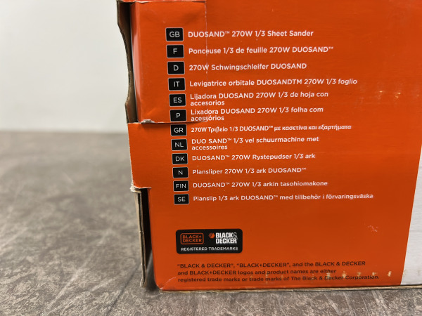 Black & Decker vlakschuurmachine 270W – foto 6 – kavel bij XL Auctions