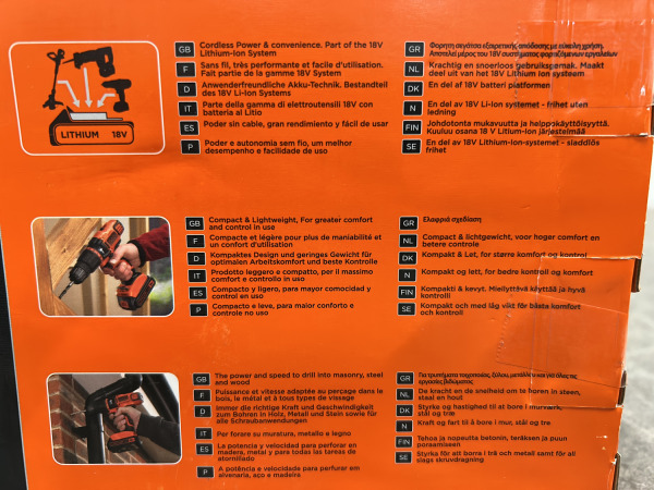 Black & Decker klopboormachine 18V body BDCH188N-XJ – foto 5 – kavel bij XL Auctions