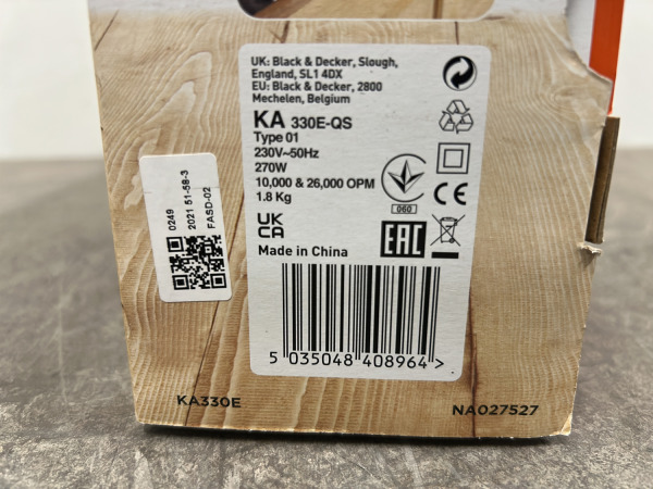 Black & Decker vlakschuurmachine 270W – foto 7 – kavel bij XL Auctions