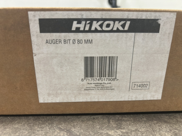 HiKOKI grondboor ø80×1100mm – foto 6 – kavel bij XL Auctions